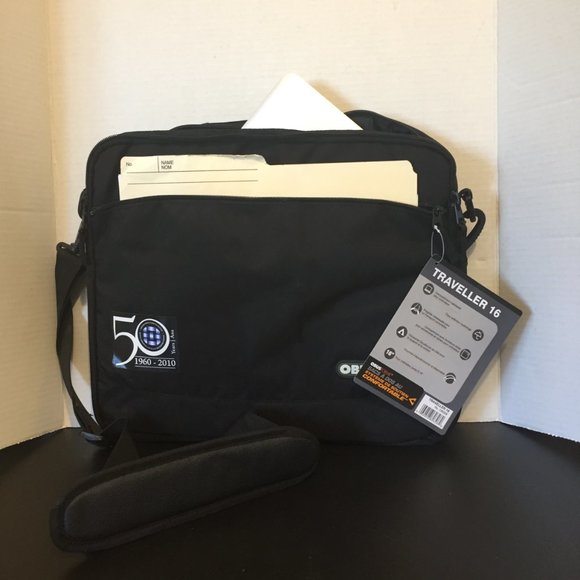 LapTop Bag - ObusForme Traveller 16 with Handle and removble Cross Body Strap - Picture 2 of 4